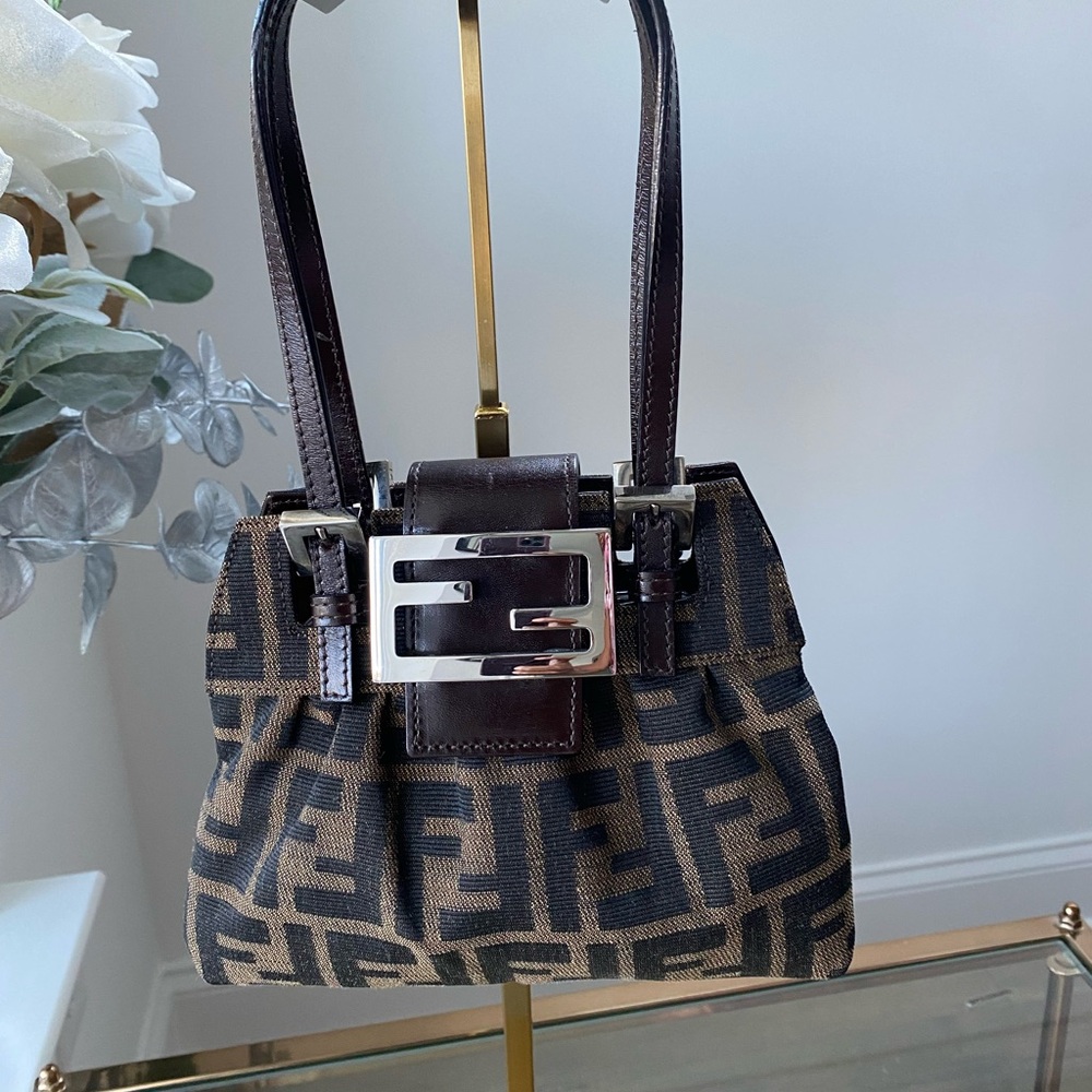 Authentic Fendi Zucca mini tote - Picture 5 of 16